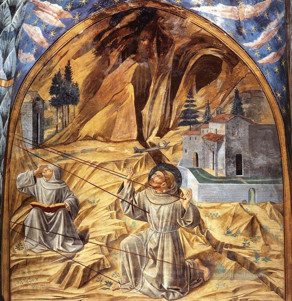 Szenen aus dem Leben von St Francis Szene 11south Wand Benozzo Gozzoli Ölgemälde
